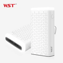 WST Power Bank 10000mAh Dual USB Output Portable Charger Flaslight External battery for Xiaomi iPhone and Samsung