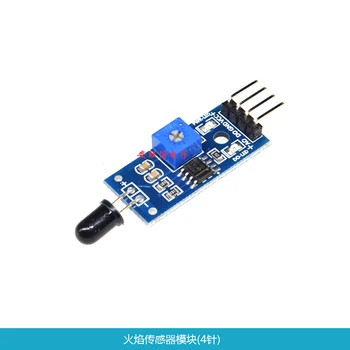 

4 Pin IR Flame Detection Sensor Fire Detector Infrared Receiver for In Stock