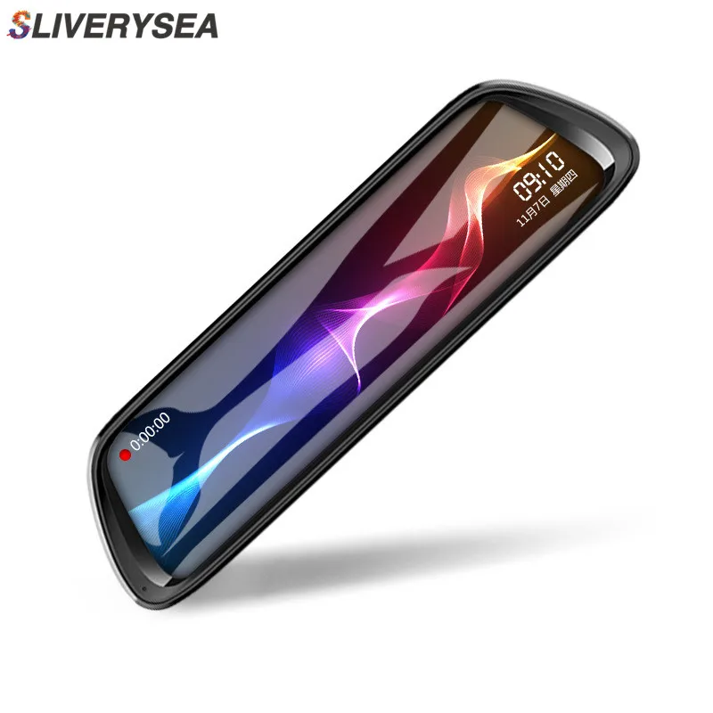 SLIVERYSEA 10 &quotFull Touch ips потоковый медиа рекордер для вождения зеркало заднего вида HD