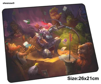 

Hearthstone pad mouse computador gamer mause pad 260x210x3mm padmouse Indie Pop mousepad ergonomic gadget Aestheticism desk mats