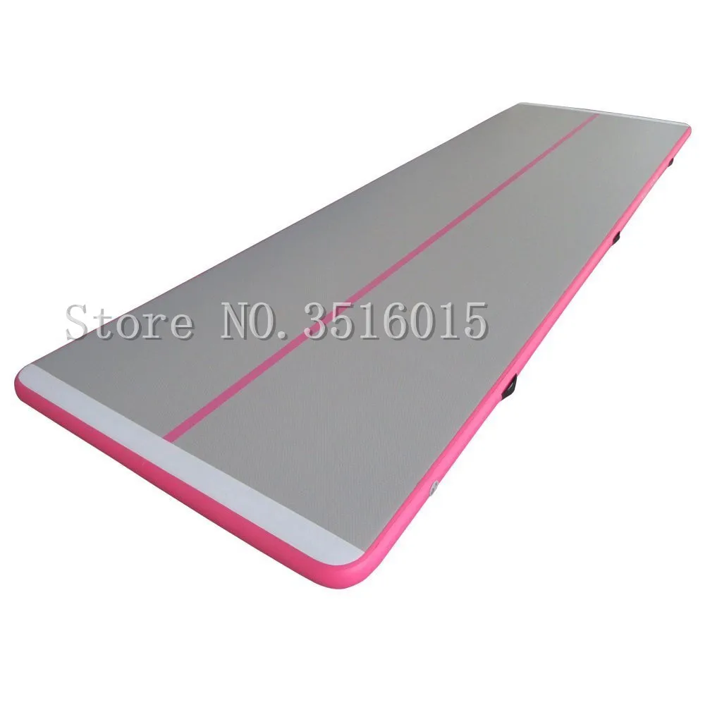 

Free Shipping 6x1x0.2m Pink Inflatable Air Track Gym Air Mat Tumble Track Tumbling Mat Air Tumbling Track Air Floor Mat