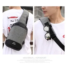 Спортивная сумка USB зарядка сумка на запястье противоугонные спортивные сумки Регулируемый Ручной Чемодан Сумка через плечо Burglarproof модный дорожный Органайзер