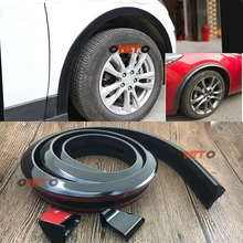 Rubber Soft Black Car Rear Spoiler 36mm Width 1.5m Length Exterior Rear Spoiler for Bmw audi benz VW Toyota Kia Hyundai Ford