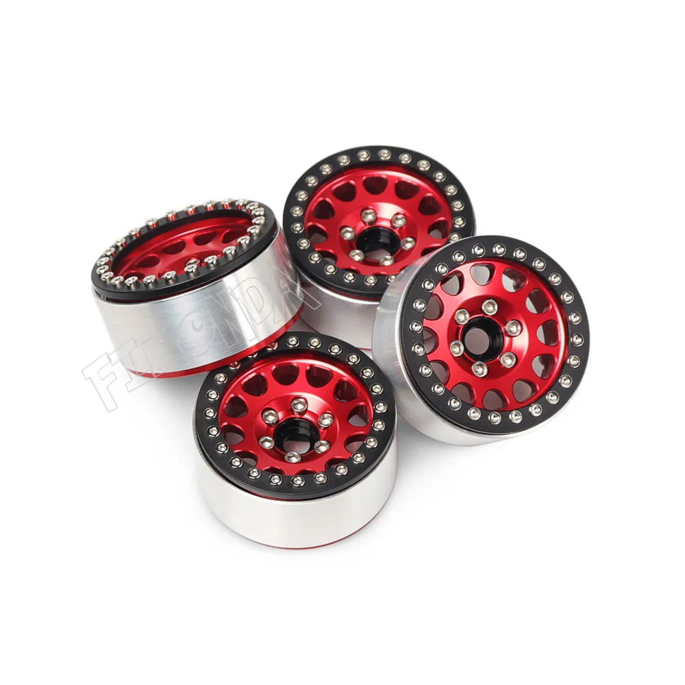 Free Shipping & Free Returns 2pcs RC 1.9 Mud Terrain Tires Tyre 100mm & Alum 1.9 Crawler - Foto 12