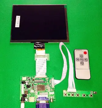 

HDMI/VGA/AV Control Driver Board + 8" HE080IA-01D 1024*768 IPS high-definition LCD Display For Raspberry Pi