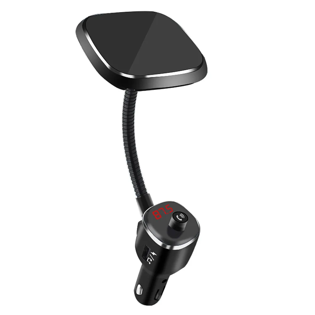 

Car FM Transmitter MP3 Bluetooth Player FM Transmitter Wireless Charger For Smartphone USB Charger
