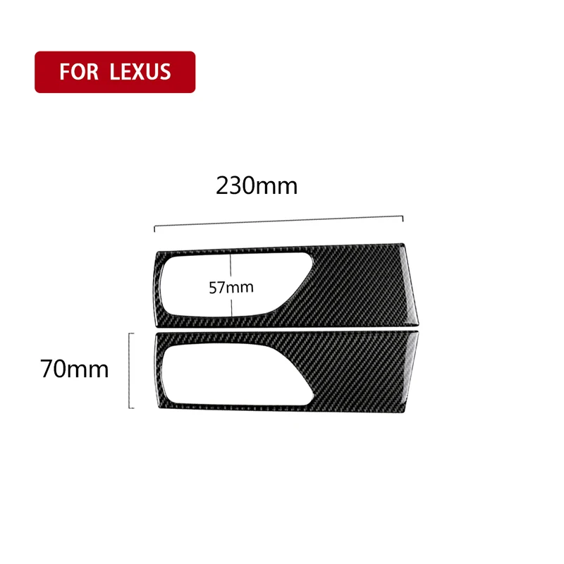 

Fashion sports for LEXUS IS250 300H carbon fiber conversion accessories door handle steering wheel button lift plate interior