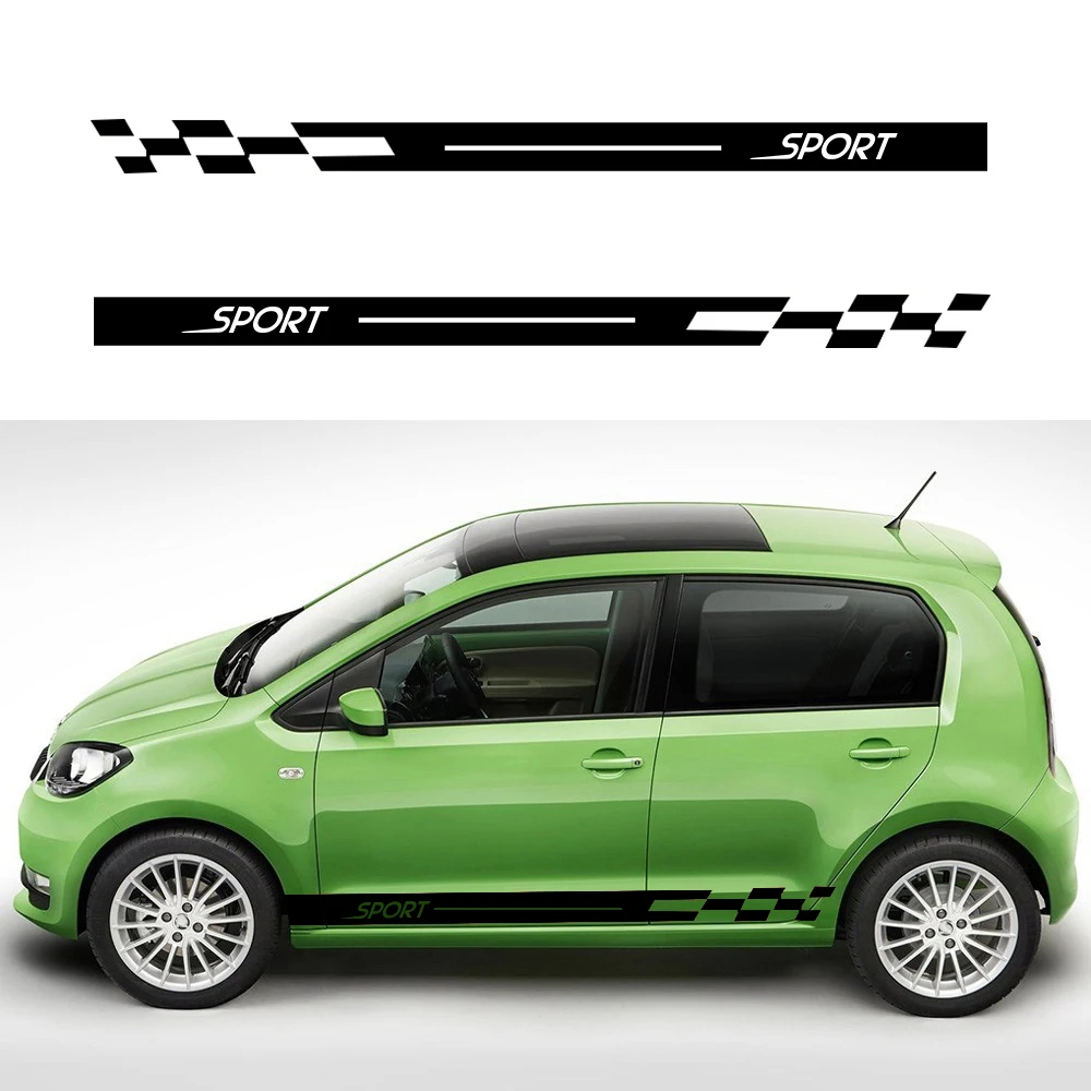 Наклейки виниловые для Skoda Fabia Karoq Citigo Visions SuperB Yeti Octavia 3 шт.|Наклейки на автомобиль| |