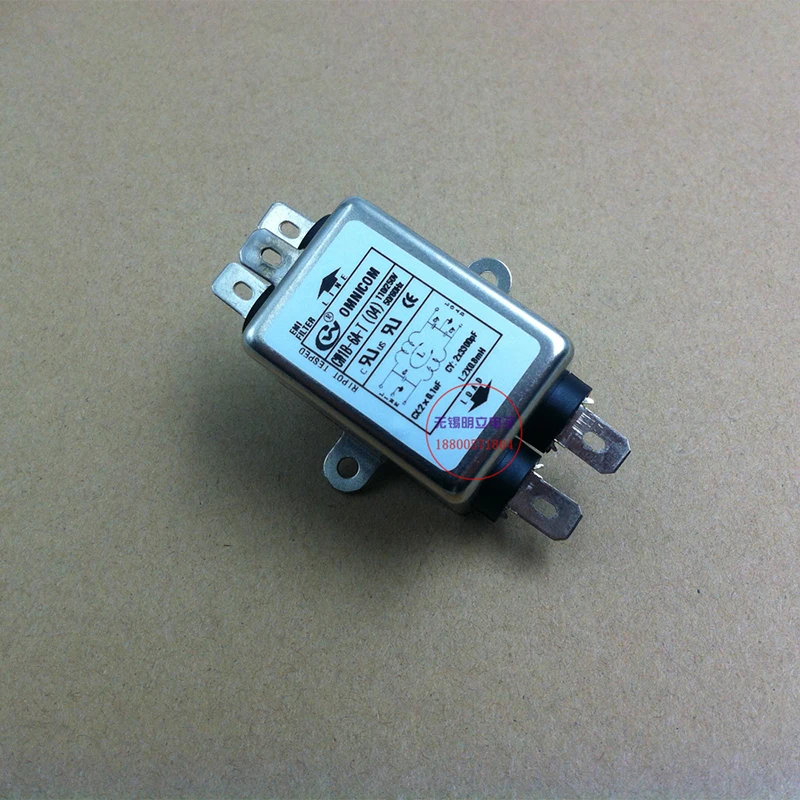 

Power Filter Single Phase 220V10A Power Purifier Insert CW1B-10A-T