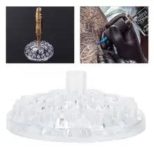 Пигмент для микроблейдинга Акриловые чернила татуировки колпачок татуировки пигмент чашки дисплей стойки Перманентный макияж пигментные краски для тату