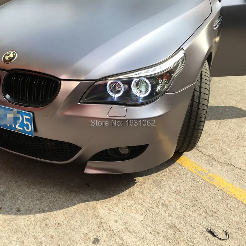 Для BMW E60 520i 523i 525i 530i светодиодный Ангельские глазки налобный фонарь 2004 по 2007 год с