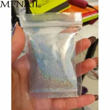 1 коробка блестящие 10 г/пакет алмазные голографические блестки ультра тонкие 1/128, свободные блестки, УФ гель для ногтей блестки, пигмент Makup блеск