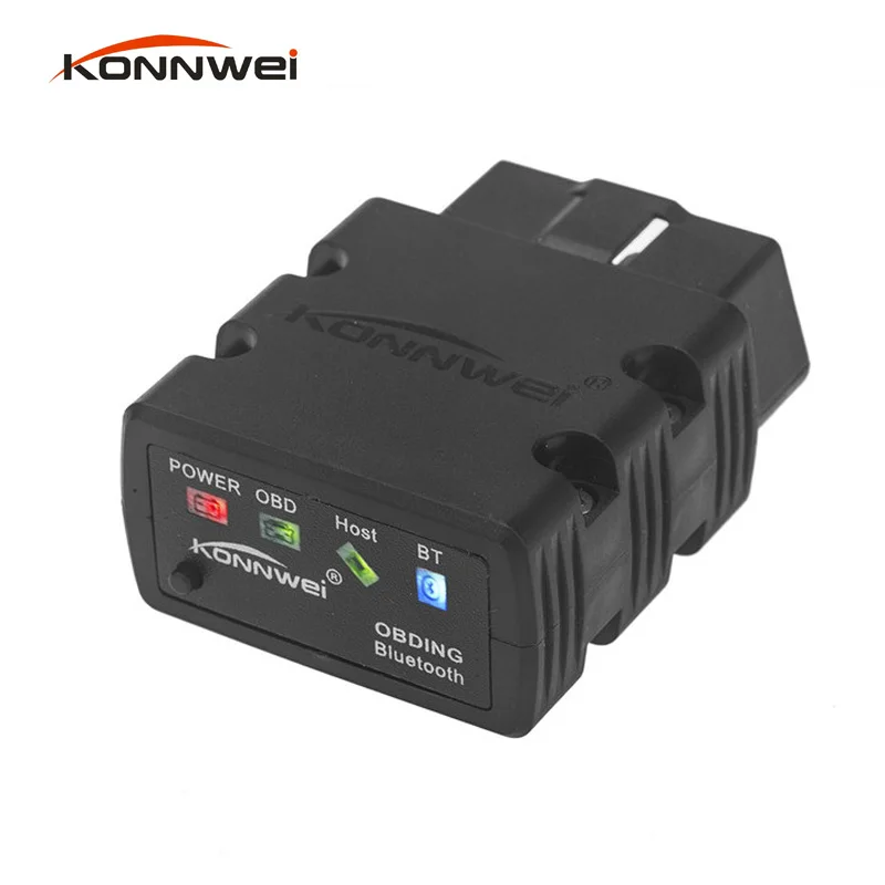 KW902 elm327 Bluetooth OBD2 V1.5 elm 327 v 1,5 bluetooth автомобильный адаптер сканер OBD 2 Elm-327 OBDII автоматический диагностический инструмент сканер