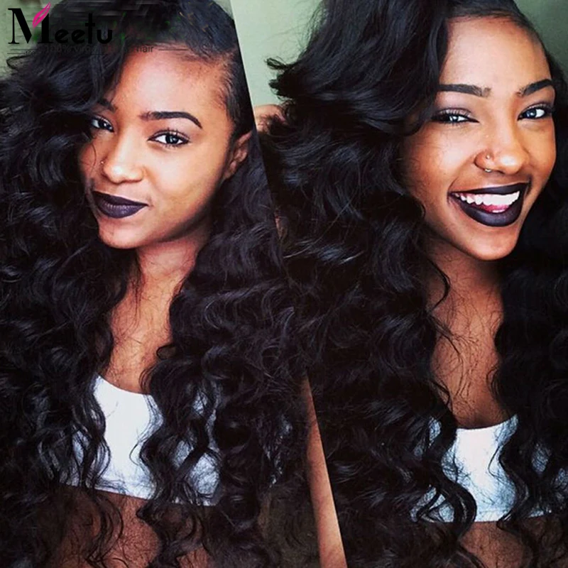 

Hot Sale Meetu Hair Products 2Pcs/Lot Brazilian Body Wave 8-28Inch 100% Virgin Human Hair Weave 7A Unprocessed Virgin Hair