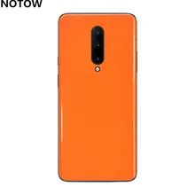 NOTOW de moda de alta brillo etiqueta pieles lámina protectora para móvil pegatina trasera para oneplus 7pro/7/6/6T