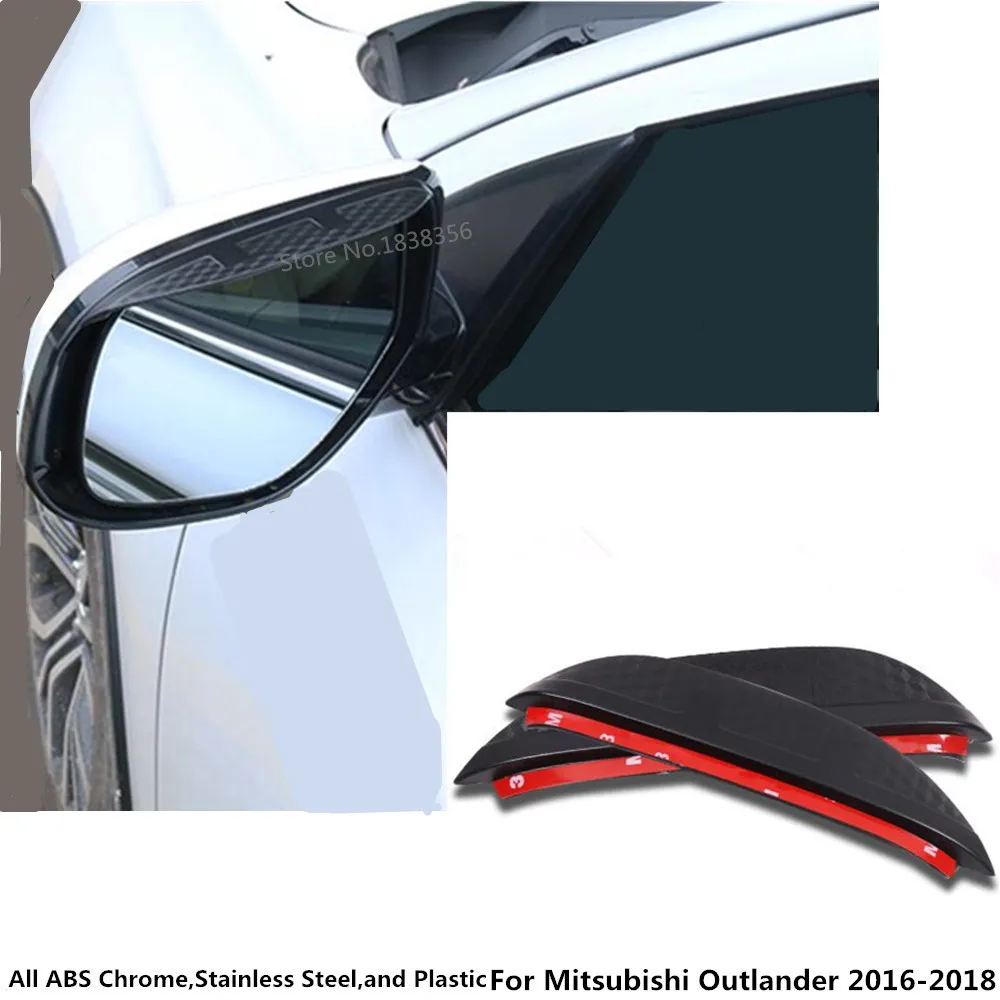 Для Mitsubishi Outlander 2016 2017 2018 2019 2020 боковое стекло заднего вида для автомобиля рамка