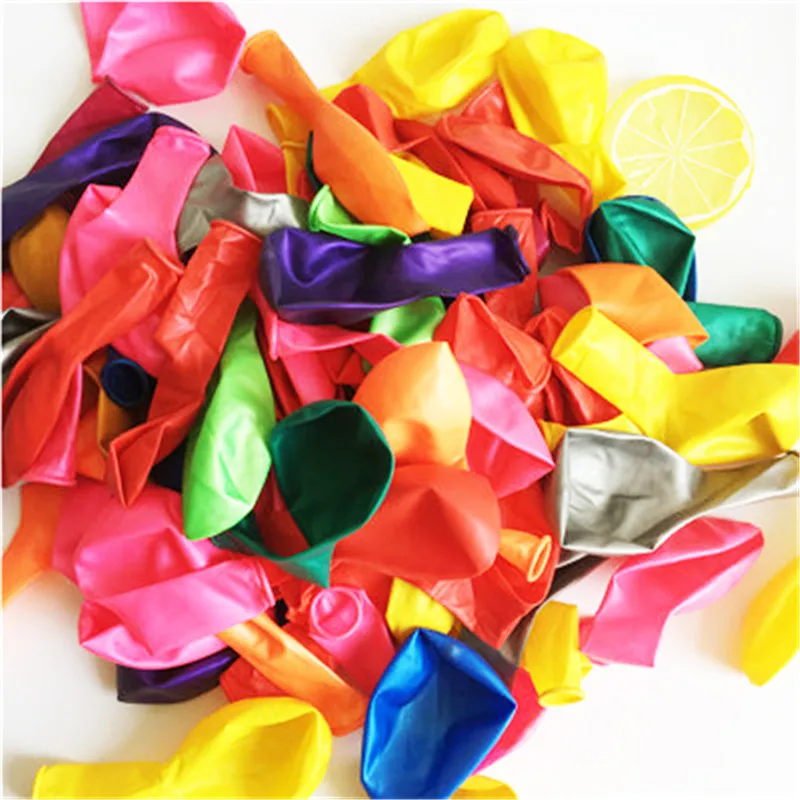 30pcslot 10inch Latex Balloon Inflatable Air Balls Children's Birthday Wedding Party Balloons Wedding Decoration Float Balls 9z (58)
