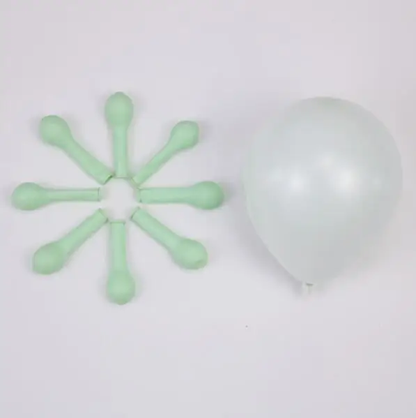30 шт. 5 дюймов Макарон цвет пастельные воздушные шарики в виде леденцов круглый, из латекса Гелиевый шар для дня рождения - Цвет: Tiffany green
