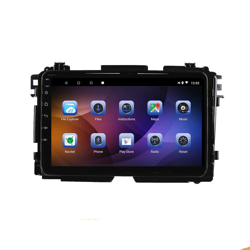 Best 9" 4G RAM 8 cores Android Car DVD GPS Navigation For Honda HR-V HRV XRV Vezel 2013 2014 to 2019 audio stereo car radio headunit 2