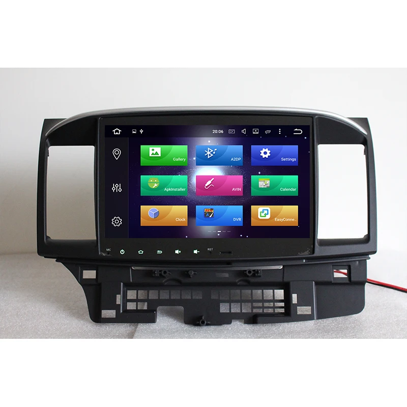 Sale Aoluoya IPS 4G RAM 32G ROM Octa Core Android 8.0 CAR DVD GPS Player For Mitsubishi Lancer 2007-2014 2015 Radio GPS Navigation BT 2