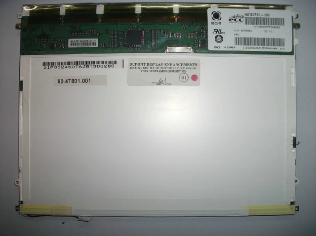 HV121P01-101 HV121P01-100 for IBM X60T X61T X61 X60 12.1" AFFS wide-angle high resolution LCD screen HV121P01 1400*1050 SXGA+