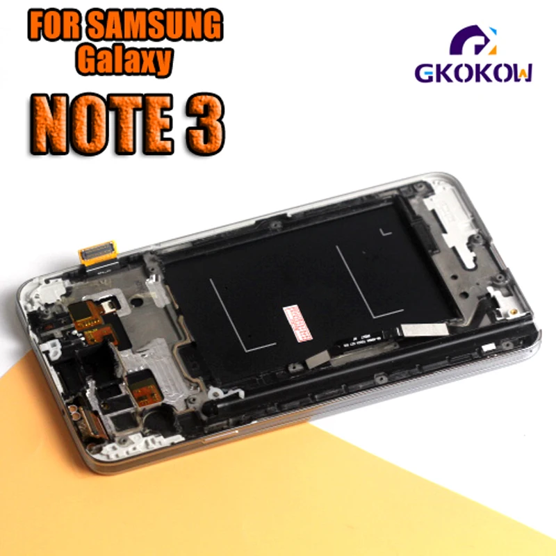 5 7 ''ЖК дисплей для SAMSUNG Galaxy Note 3 ЖК сенсорный экран с рамкой N9000 N9005 N900A