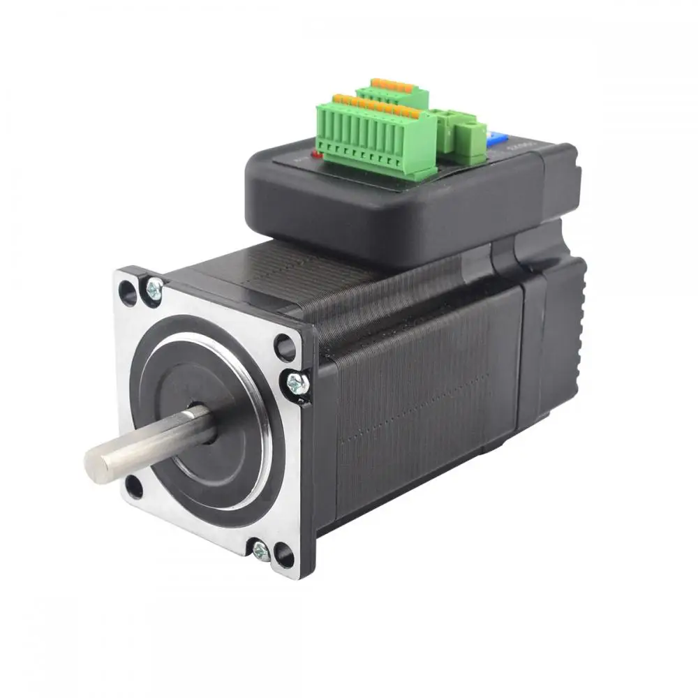 

2Nm Nema 23 Closed Loop Stepper Motor with Driver 4.5A 24-50VDC Integrated Stepper Motor & drive