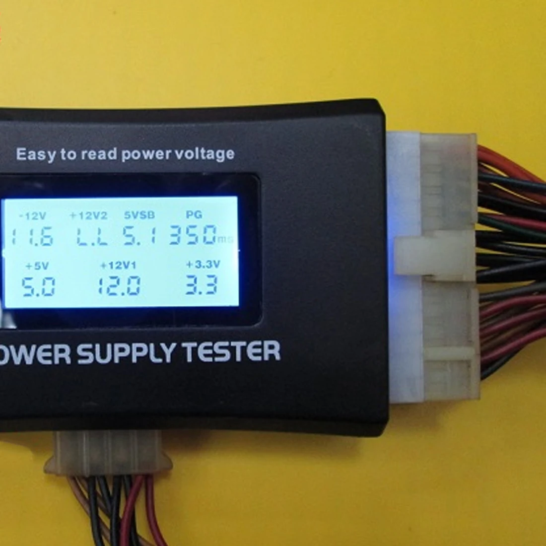 LCD Digital Display PC Power Supply Tester Checker ATX Measuring Tester Tool
