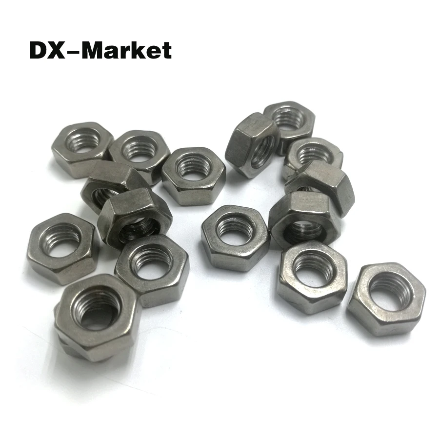 

m3-m20 titanium nut , Corrosion resistance GR2 Pure titanium nuts , DIY Titanium Repair Parts
