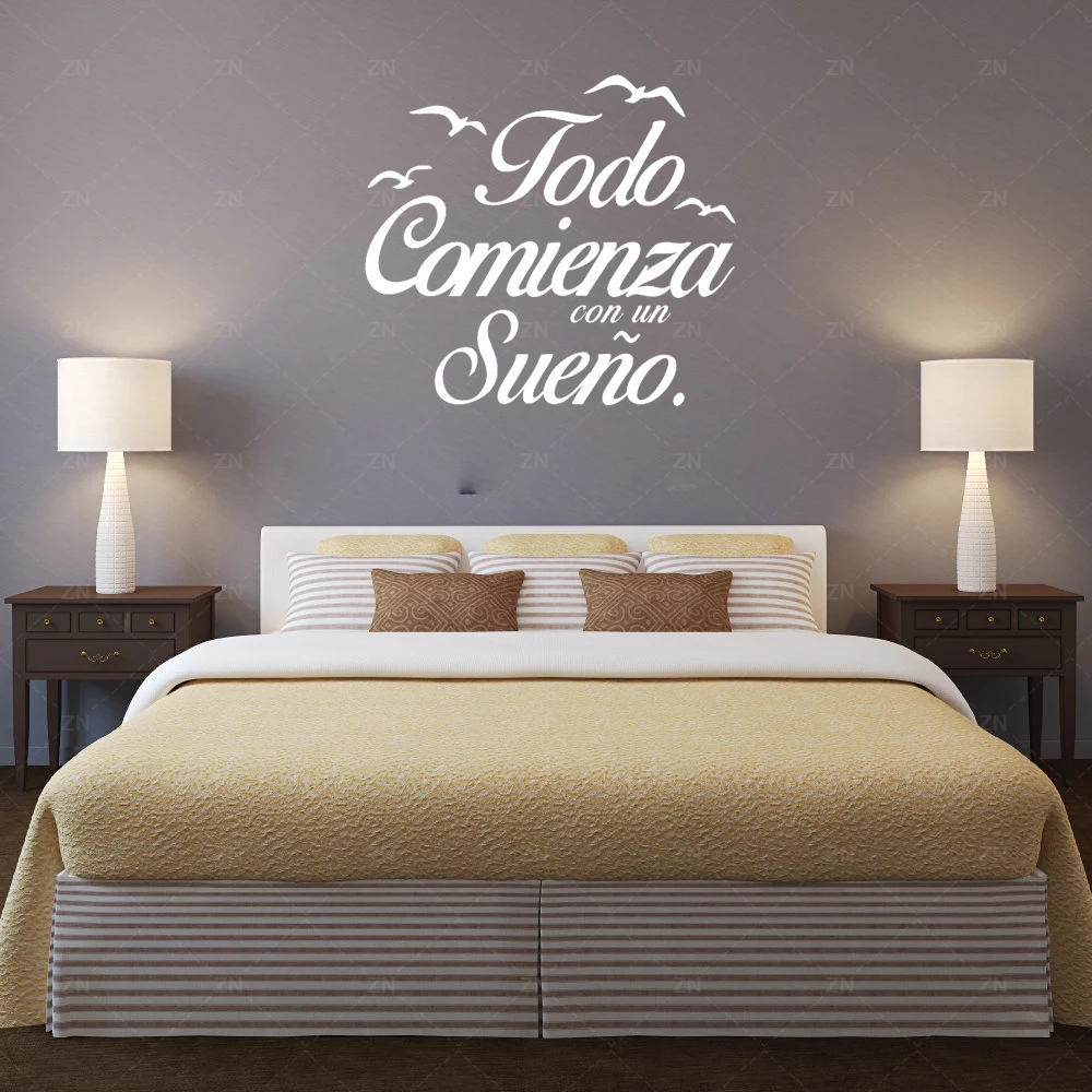 Master-Bedroom-Headboard-Wall-Decal-Quotes-Always-Kiss-Me-Goodnight-Removable-Wall-Stickers-Vinyl-Modern-Design