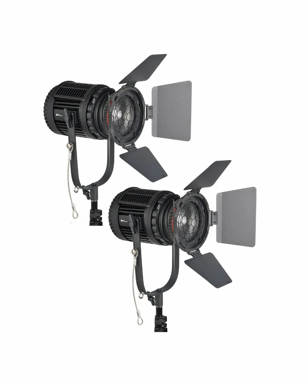 

2 Pcs 100W LED Fresnel Focusable Video Light Daylight 5600K