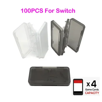 

100PCS For NS NX Game Card Holder Case Storage Box For Nintendo Switch Game Cartridge Box