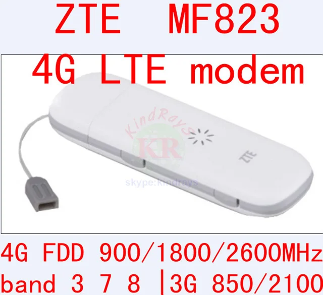 Разблокированный ZTE MF823 4G LTE usb модем 4g Dongle lte адаптер точки доступа PK mf831 mf920 mf910 mf90