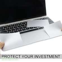 Ладонь+ сенсорная панель все-внутри остальная крышка с трекпадом протектор Наклейка кожа серебро для MacBook Air Pro retina 13 15 Touch Bar