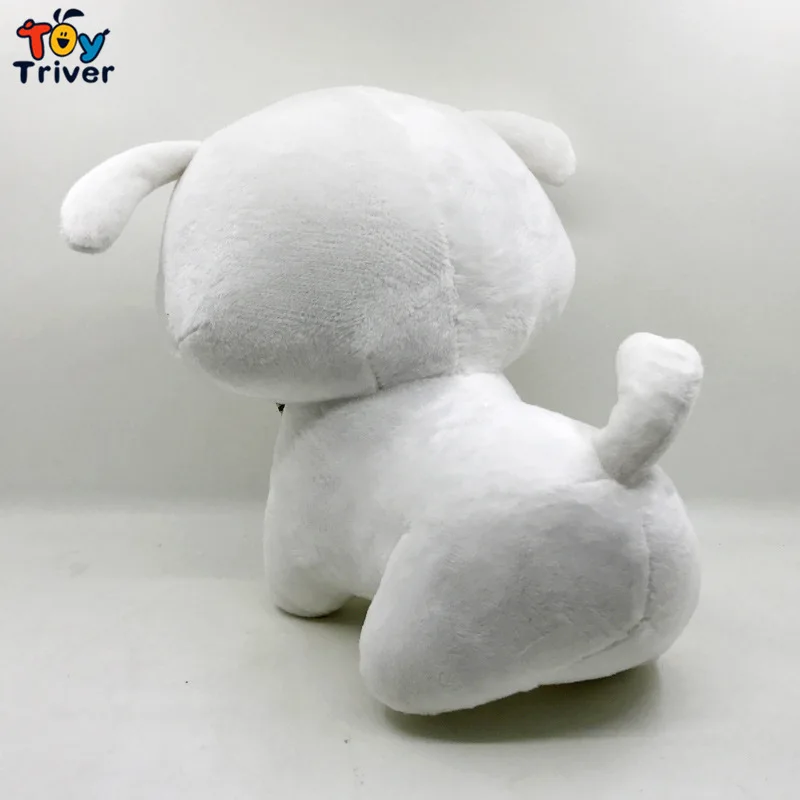 Японское Аниме Crayon Shin-chan белая Плюшевая собачка игрушка мягкая кукла детские игрушки для мальчиков и девочек подарок на день рождения Домашний декор