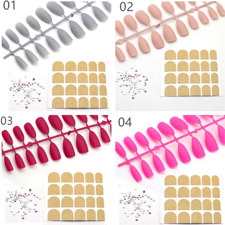 matte nails card 01