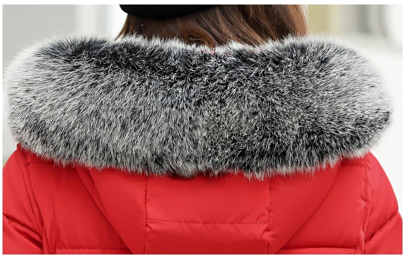 Двухсторонняя зимняя женская куртка с меховым воротником и капюшоном, Женское пальто, длинная парка, высокое качество, женские парки
