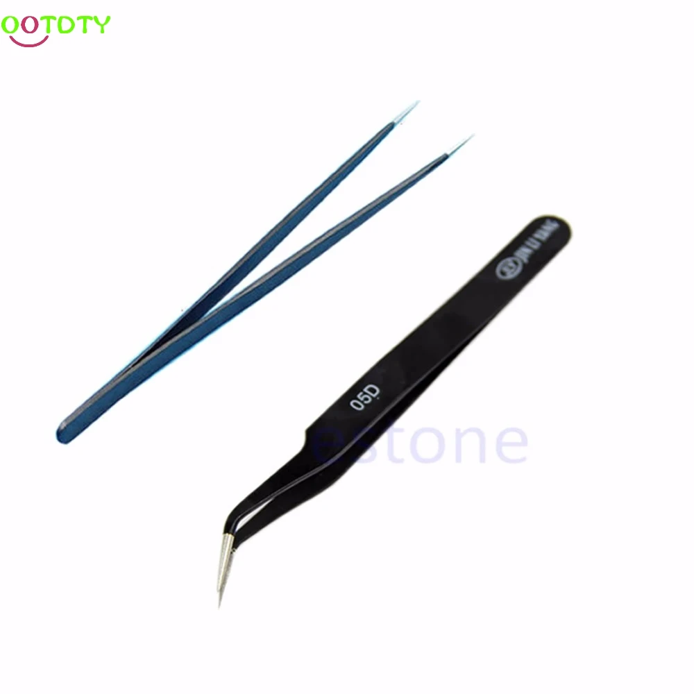 

Straight Tips Tweezer Or Curved Tips Tweezers Anti Static Magnetic Tool 828 Promotion