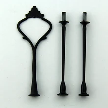 Много цветов сочетание 10 X(штук) Маленькая Корона стеклянные сковородки для торта(не содержит тарелки