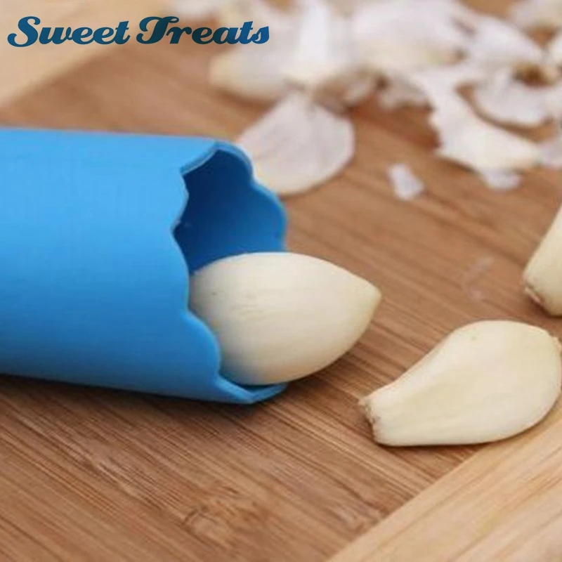 Силиконовый пресс для чеснока Sweettreats ролик очистки овощей|silicone garlic|garlic pressgarlic tool |