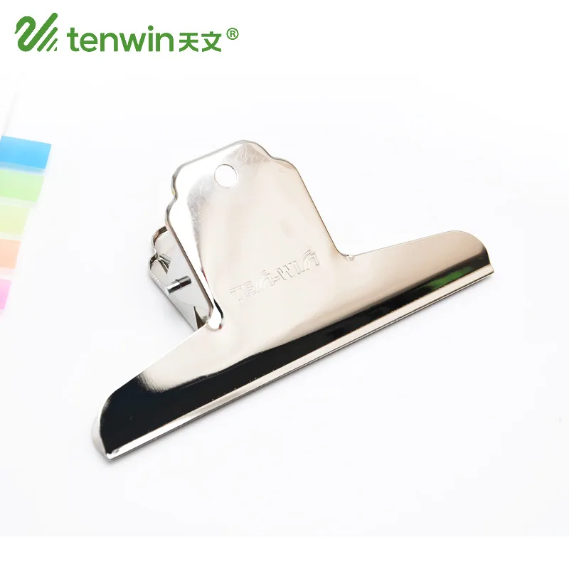 

3 pcs/lot 102mm Large Shaped Paper Clips Stationery Metal Clamps Binder Clip Picture Holder Office School Supplies