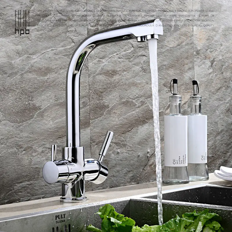 kitchen mixer with filter tap
