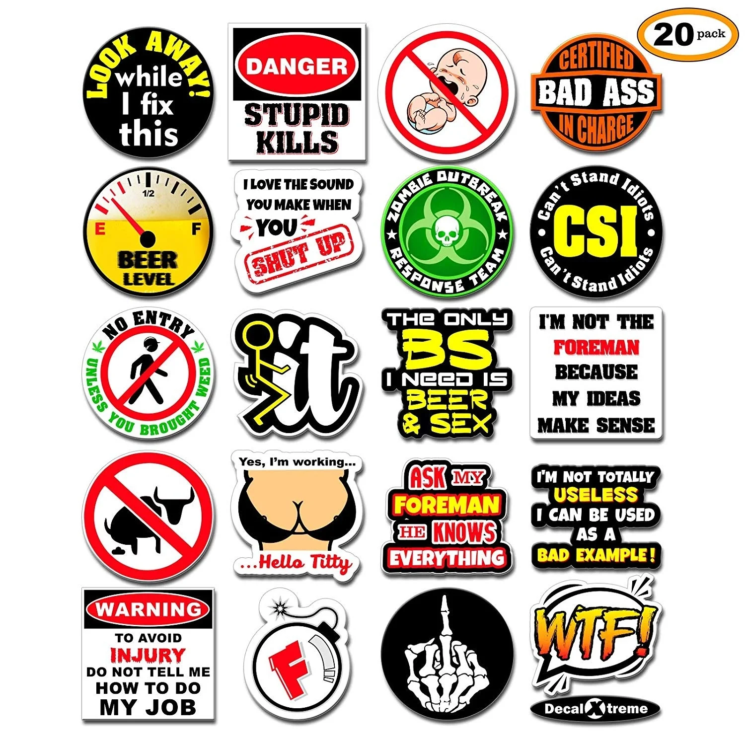 safety hard hat labels