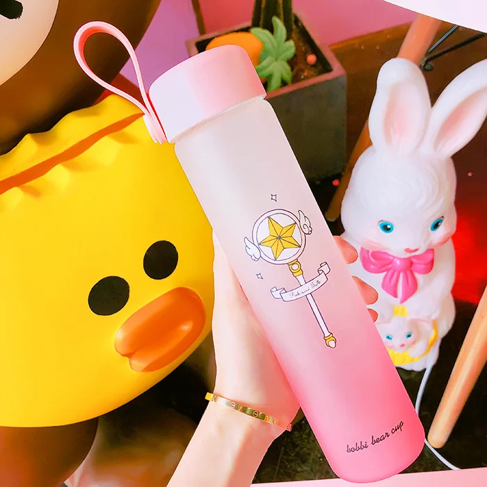 Kawaii Sanrio Water Cup with Straw - Kuru Store