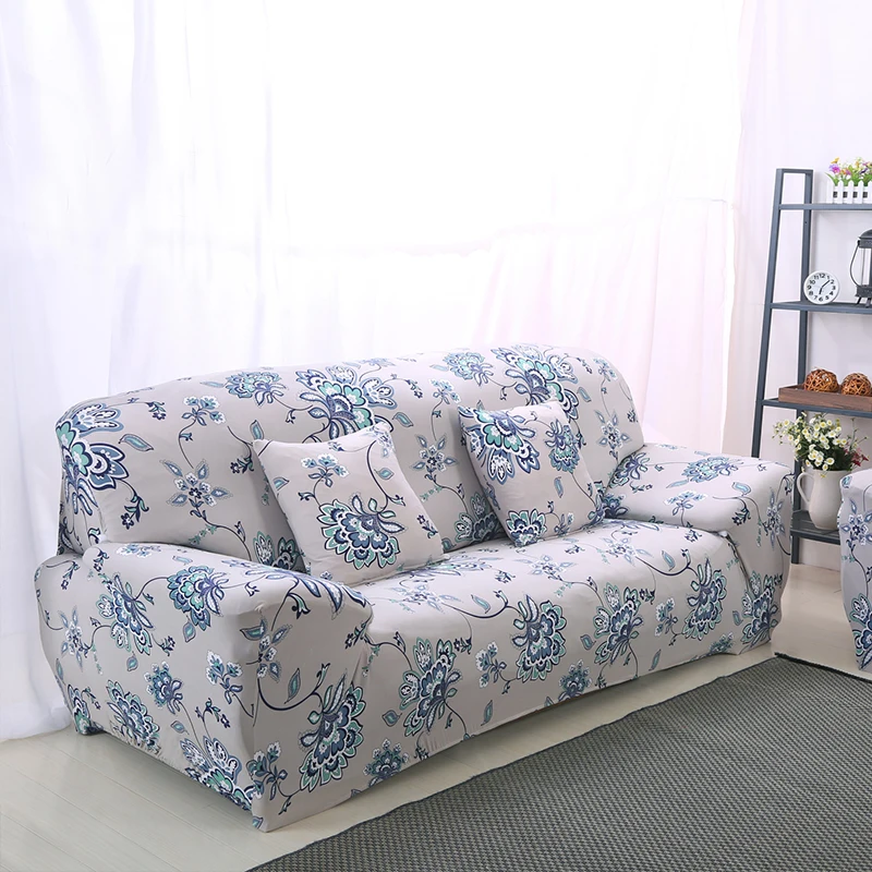 Tecido Para Sofá Impermeável Estampado Printed Sofa Seat Covers Durable Mimosa Elastic Couch Protector Slip