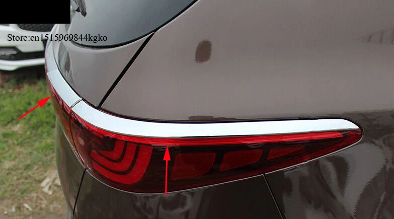 Для KIA Sportage QL 4 ABS хромированный задний фонарь для автомобиля Накладка украшения