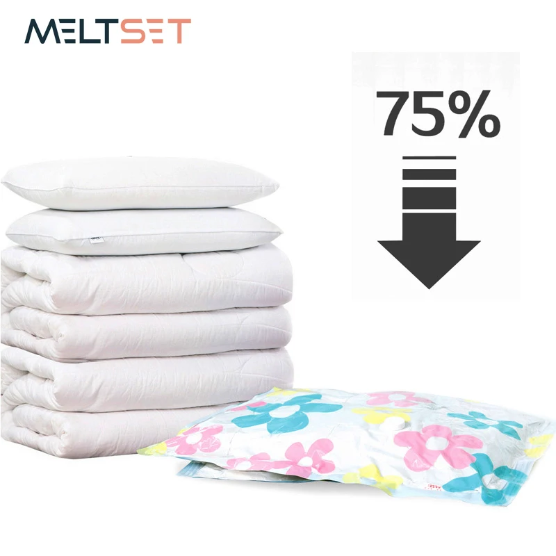 11 قطعة/المجموعة أكياس مكنسة ل صندوق تخزين ملابس حقيبة خزانة حجرة منظم الملابس الملابس حقيبة فارغة مع مضخة تغليف بقفل سحاب