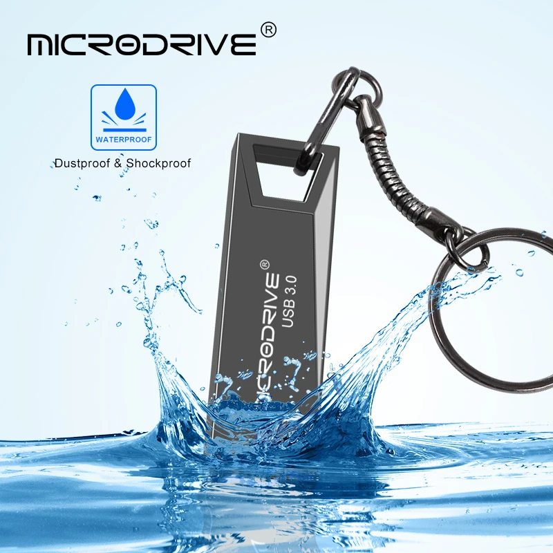Высокоскоростной металлический флеш накопитель USB 3 0 16 ГБ 32 64 128