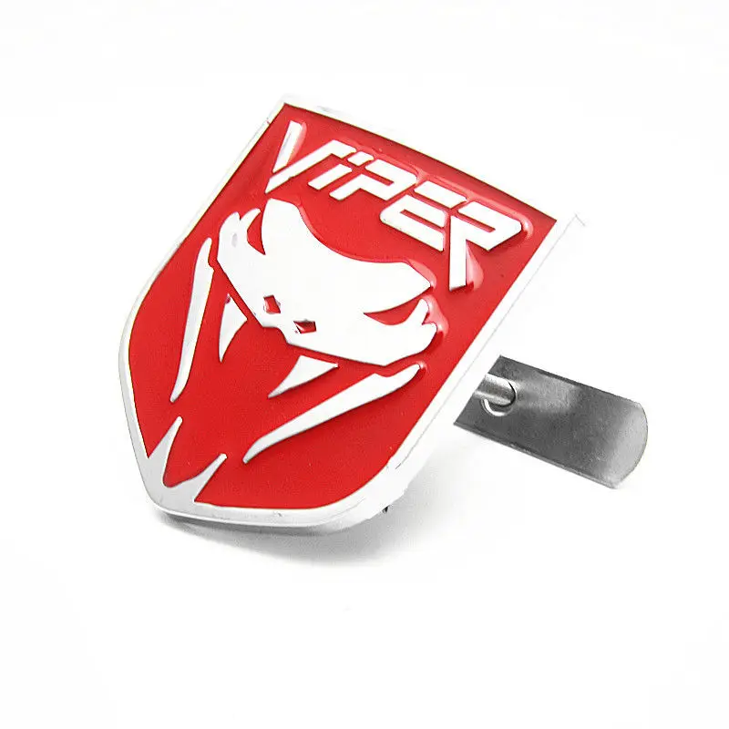 Красный Cobra стиль алюминиевый Allloy автомобильный Стайлинг Передняя Крышка эмблема гриля стикер тела для Dodge Viper