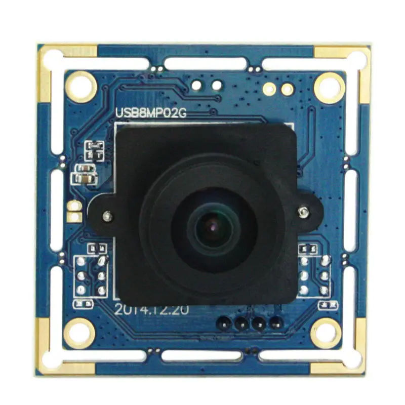 ELP SONY IMX179 8MP 3264*2448 широкоугольный объектив рыбий глаз 180 градусов Мини CCTV USB модуль